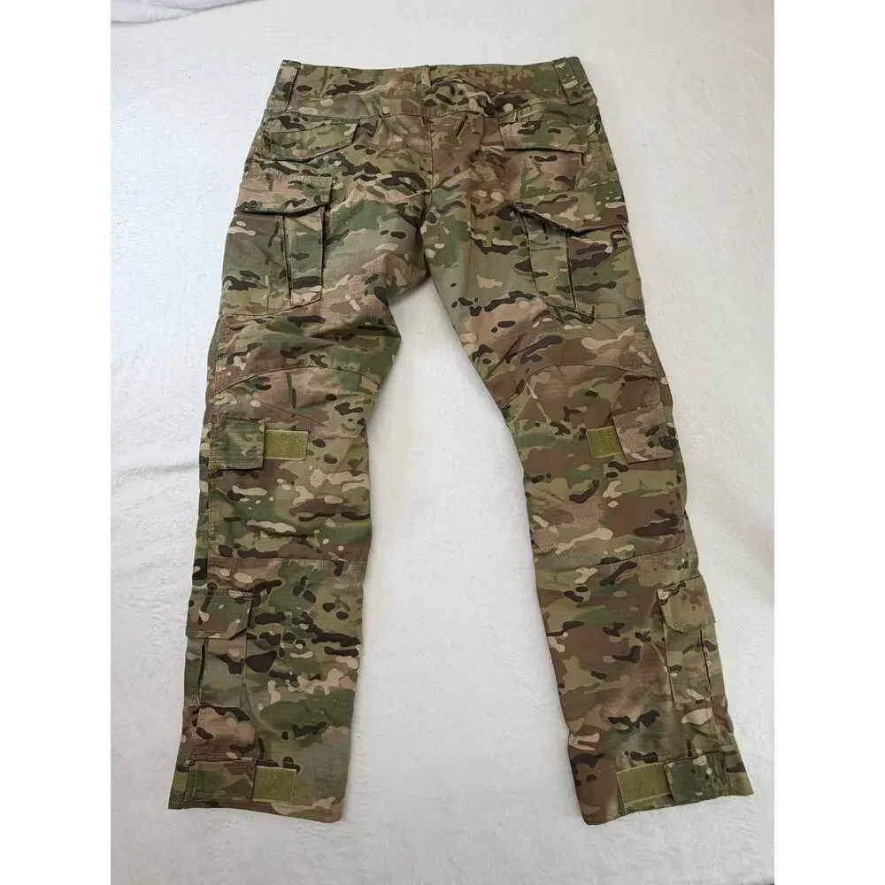 Camouflage OCP Combat Pants with Protective Knee Pads Outdoors‎ Size XXL-Regular